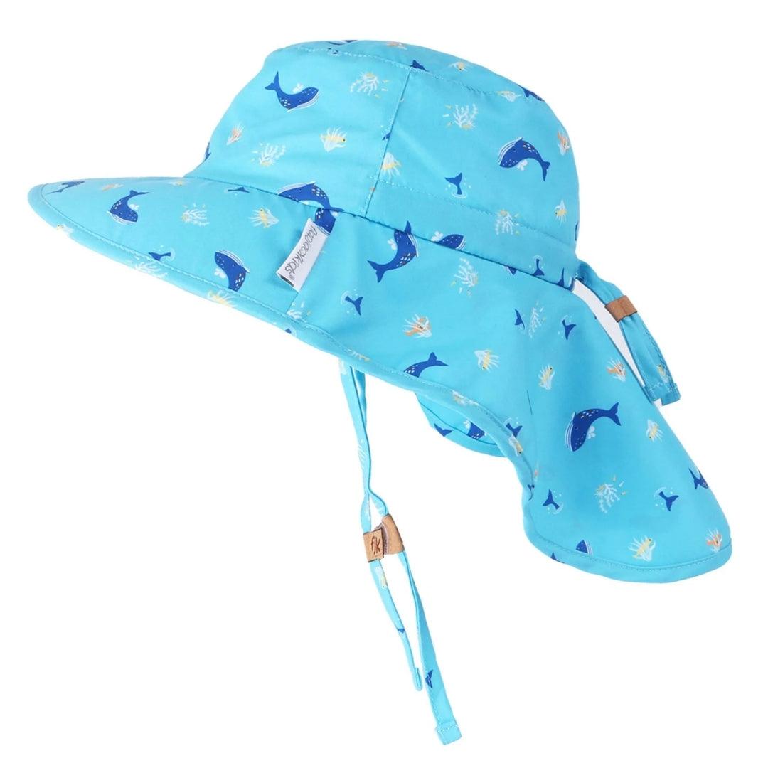 FlapJackKids UPF50 Kids Sun Hat with Neck Cape | The Nest Attachment Parenting Hub