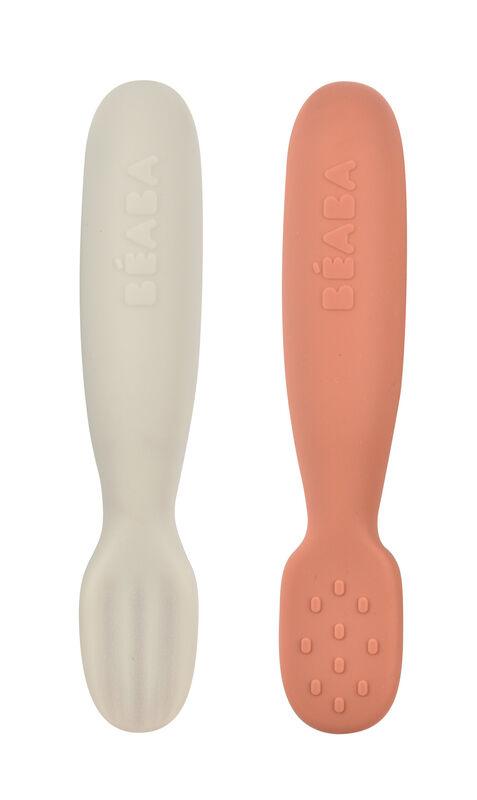 Beaba Silicone Pre-spoons (Set of 2) 4m+ | The Nest Attachment Parenting Hub