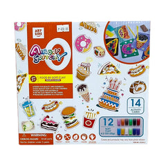 ArtKids Air Dry Soft Clay Activity Cards Style Shape and Learn