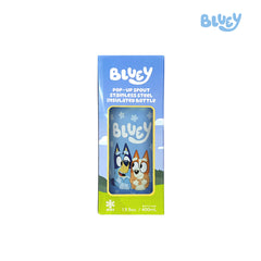 Totsafe Bluey Pop-Up Spout Stainless Steel Insulated Bottles (400ML)
