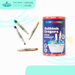 Flower Monaco Bathtub Graffiti Crayons
