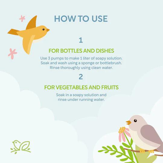 Nature to Nurture Baby Bottle and Dish Wash | The Nest Attachment Parenting Hub