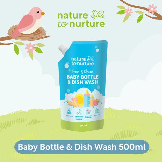 Nature to Nurture Baby Bottle and Dish Wash | The Nest Attachment Parenting Hub