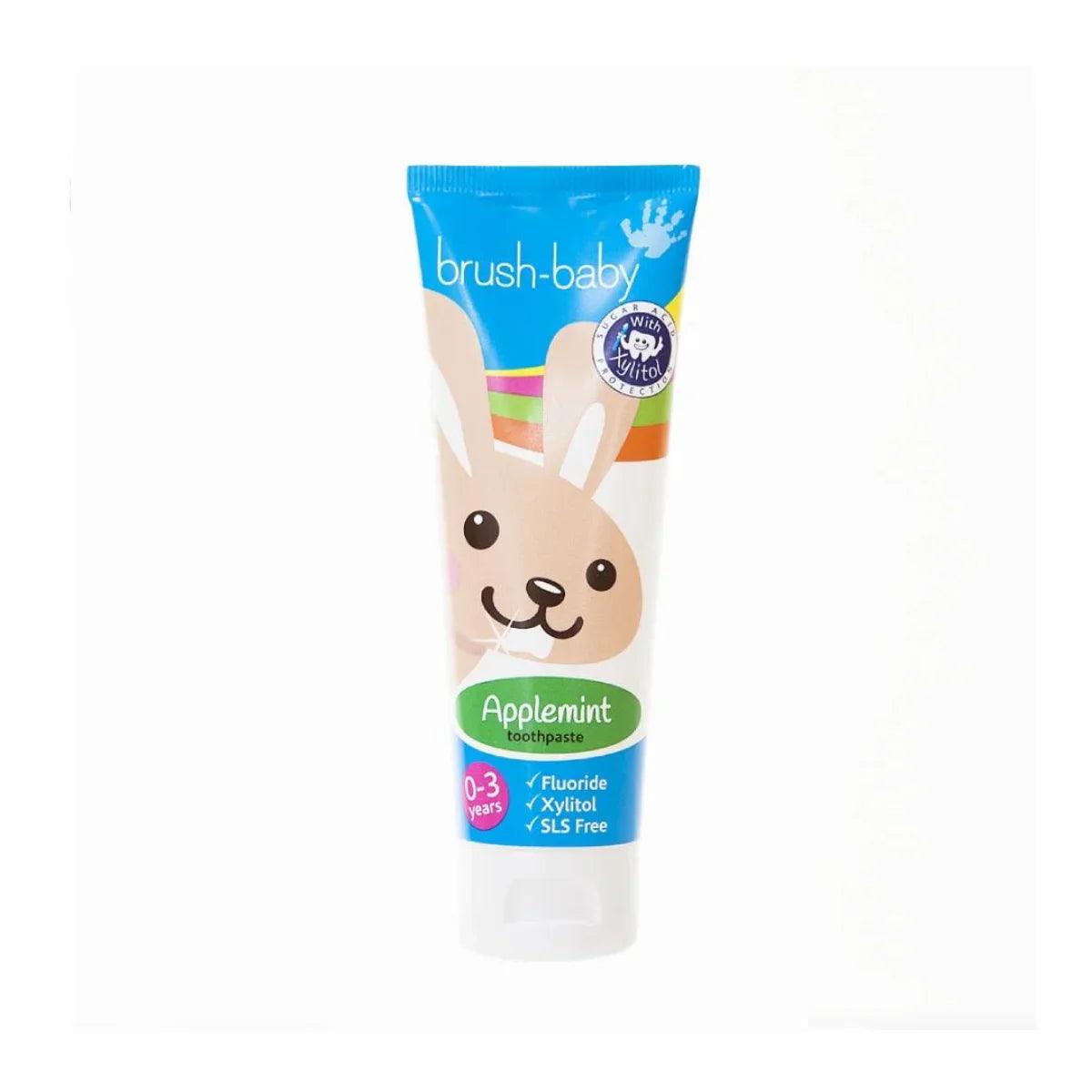 Brush-Baby Baby & Toddler Toothpaste with Xylitol 12ml (0m to 3y) | The Nest Attachment Parenting Hub