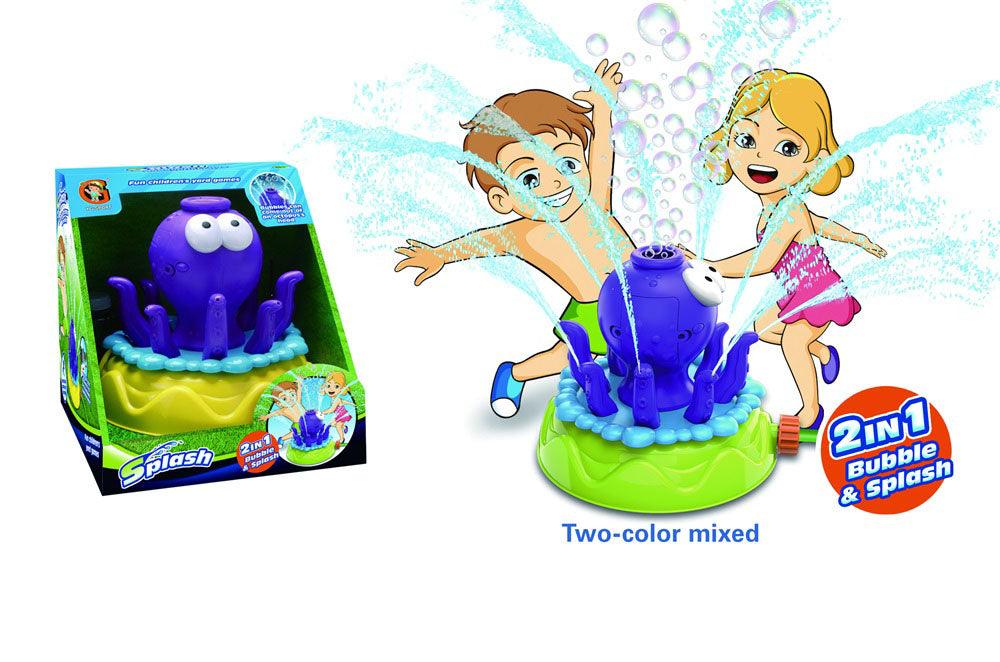 Little Fat Hugs Octopus Sprinkler with Bubble | The Nest Attachment Parenting Hub