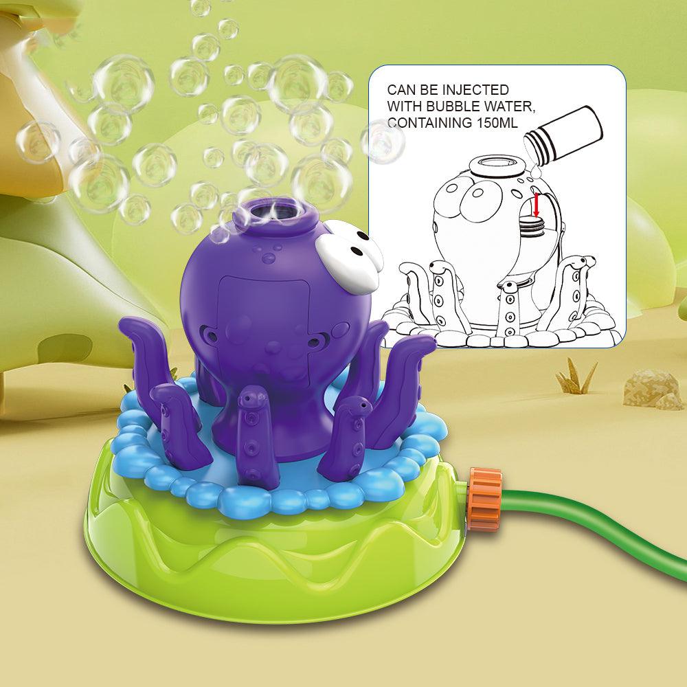 Little Fat Hugs Octopus Sprinkler with Bubble | The Nest Attachment Parenting Hub
