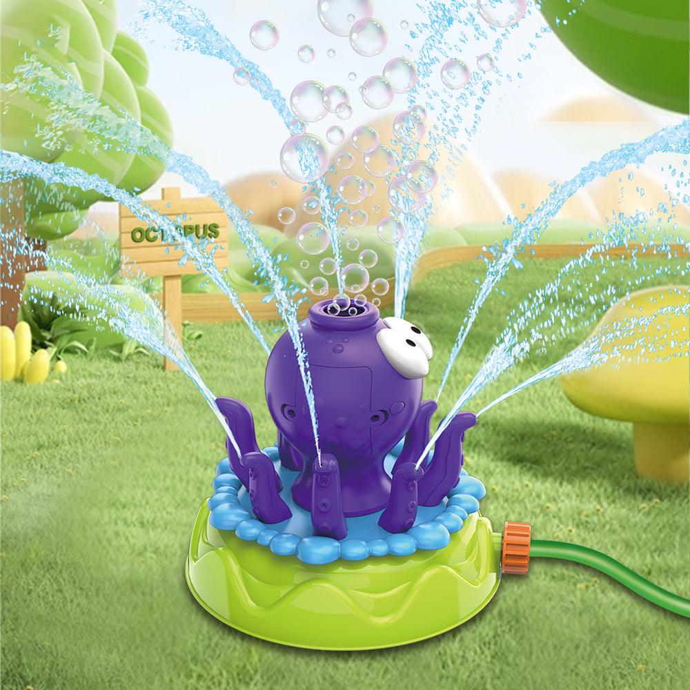 Little Fat Hugs Octopus Sprinkler with Bubble | The Nest Attachment Parenting Hub