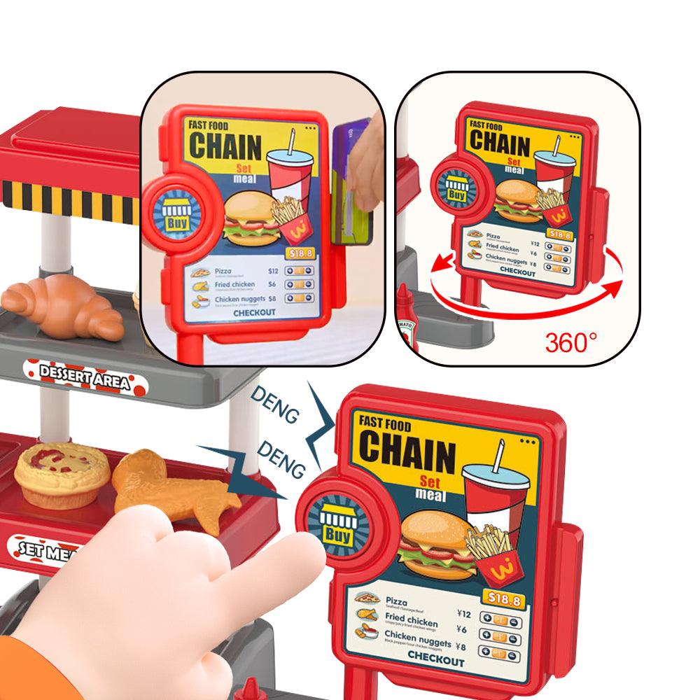 Little Fat Hugs Fast Food Stand DIY Burger Set | The Nest Attachment Parenting Hub