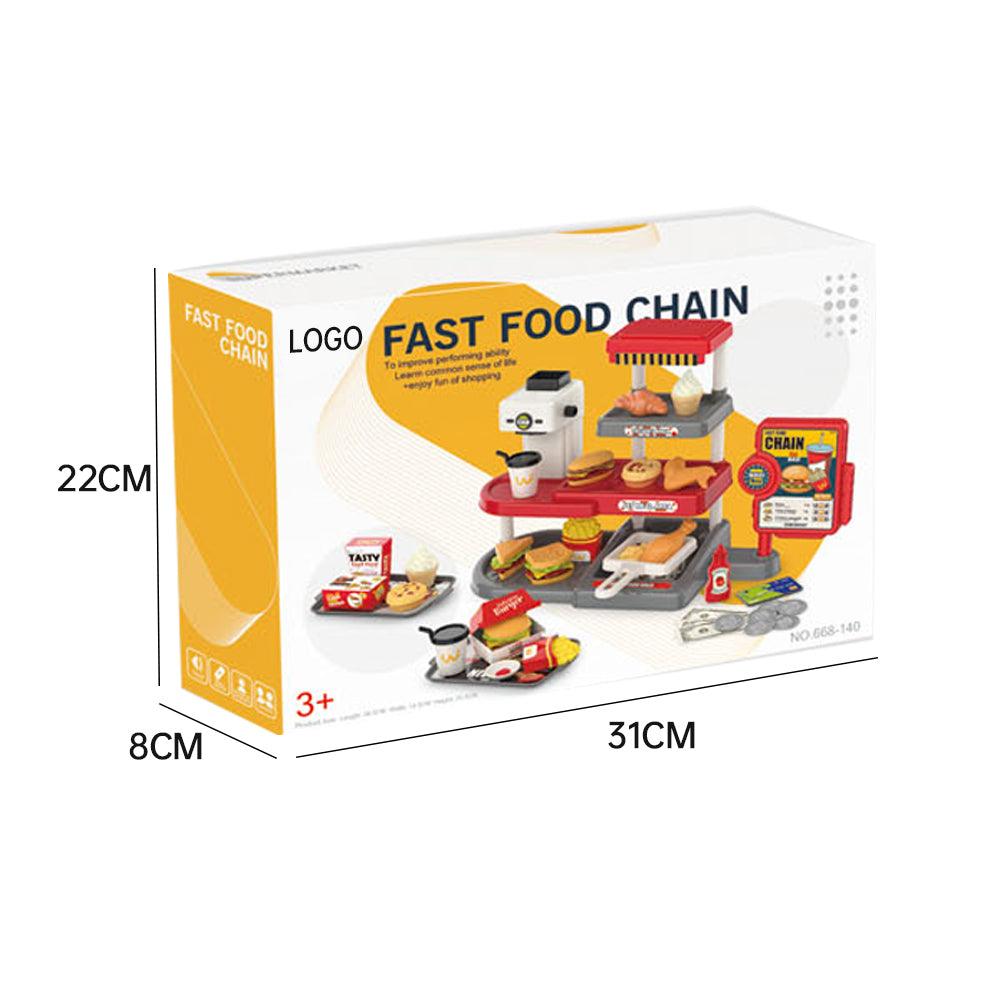 Little Fat Hugs Fast Food Stand DIY Burger Set | The Nest Attachment Parenting Hub