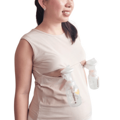 Elation Breastfeeding Tank Top with Double Zippers