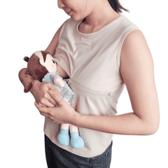 Elation Breastfeeding Tank Top with Double Zippers