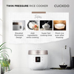 Cuckoo Multi-Functional Twin Pressure Rice Cooker | The Nest Attachment Parenting Hub