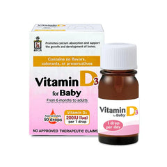 Baby D Vitamin D3 Drops for Babies by VPharma Morishita Jintan 4.2g