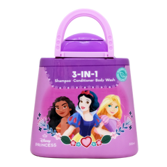 Lil Sunflower Kids 3-in-1 Disney Princess Purple Sweet Raspberry 300ml