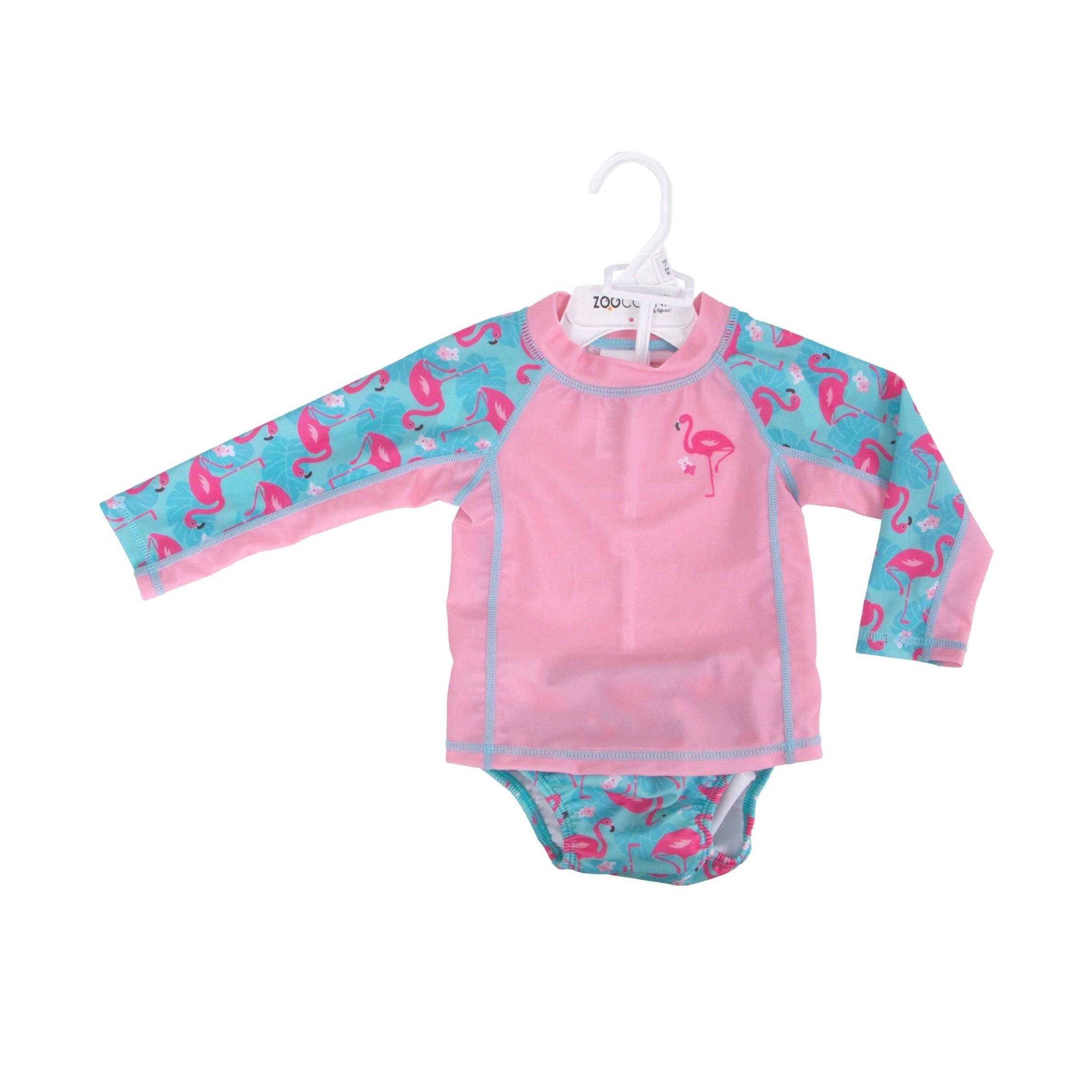 Zoocchini UPF50 Rashguard & Swim Diaper Set (Baby/Toddler) | The Nest Attachment Parenting Hub