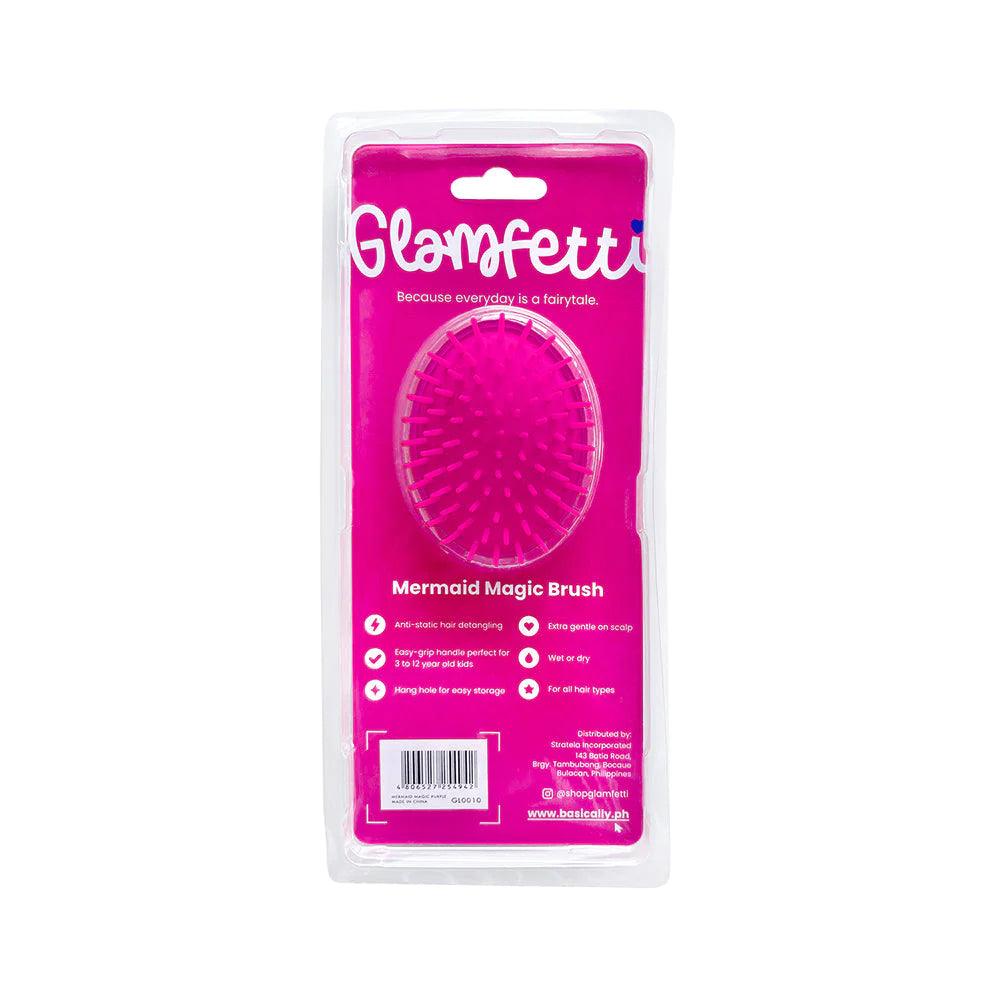 Glamfetti Mermaid Magic Detangler Brush | The Nest Attachment Parenting Hub