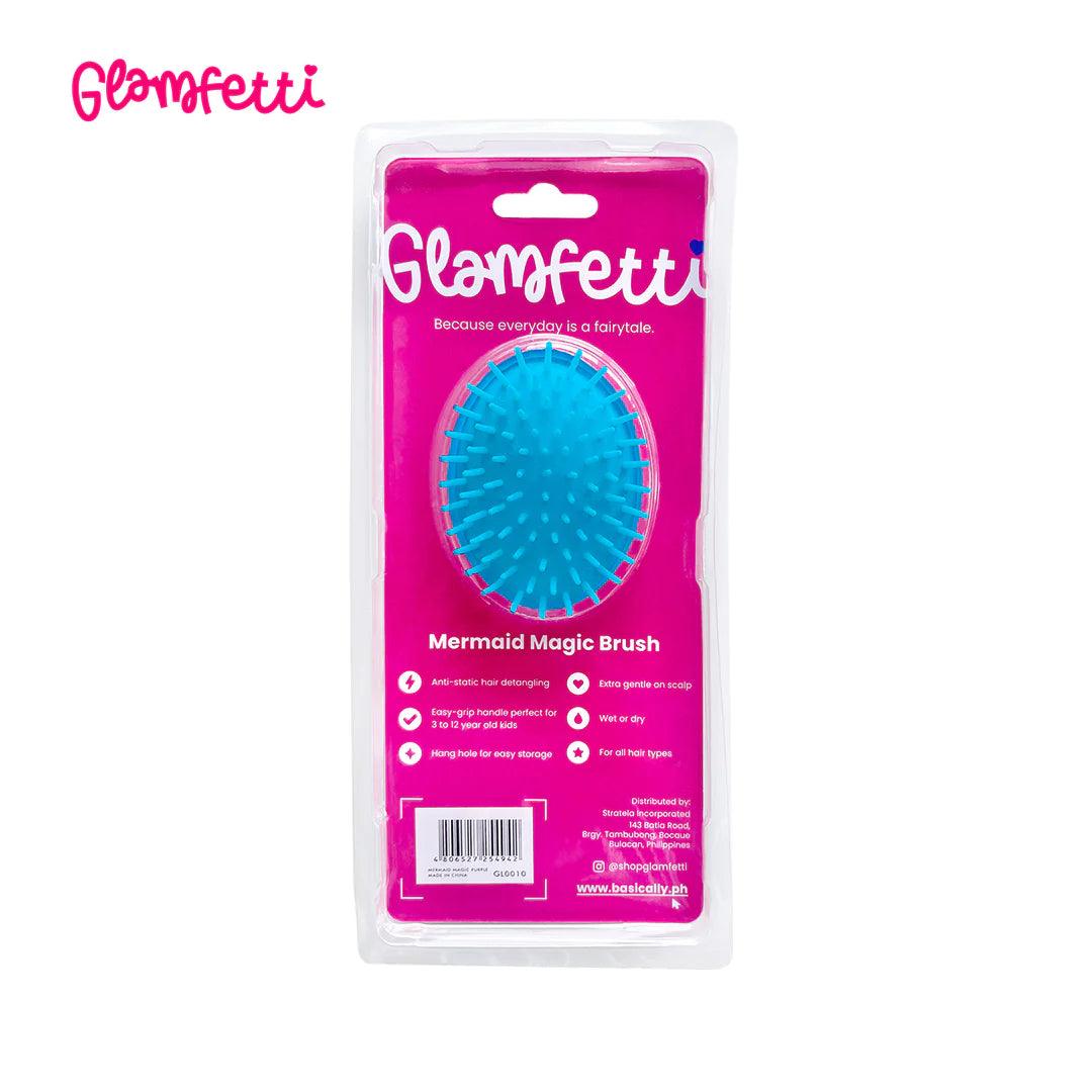 Glamfetti Mermaid Magic Detangler Brush | The Nest Attachment Parenting Hub
