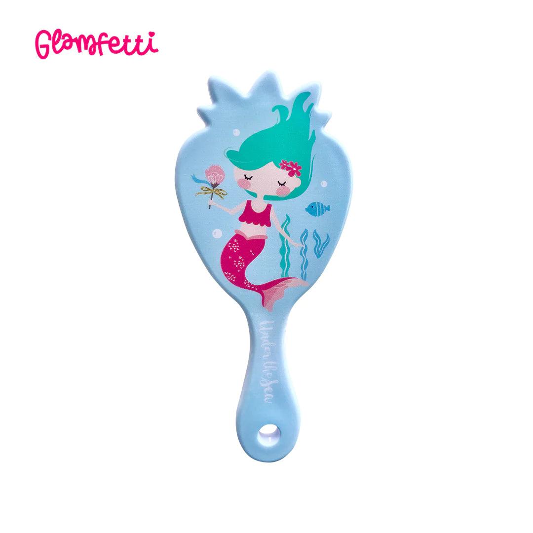 Glamfetti Mermaid Magic Detangler Brush | The Nest Attachment Parenting Hub