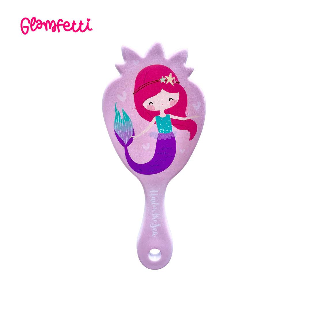 Glamfetti Mermaid Magic Detangler Brush | The Nest Attachment Parenting Hub