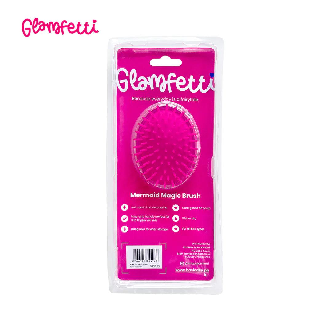 Glamfetti Mermaid Magic Detangler Brush | The Nest Attachment Parenting Hub