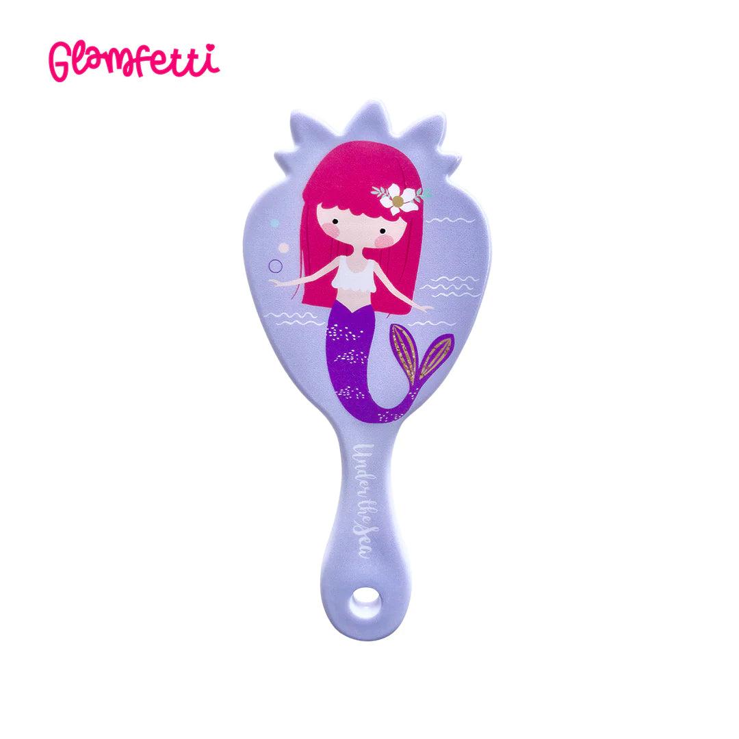 Glamfetti Mermaid Magic Detangler Brush | The Nest Attachment Parenting Hub