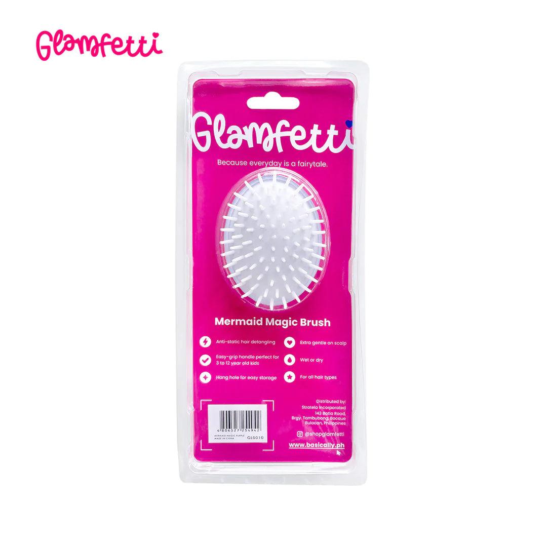 Glamfetti Mermaid Magic Detangler Brush | The Nest Attachment Parenting Hub