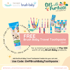 Gift with Purchase: Free Brush-Baby Applemint Toothpaste Travel Pack 12ml