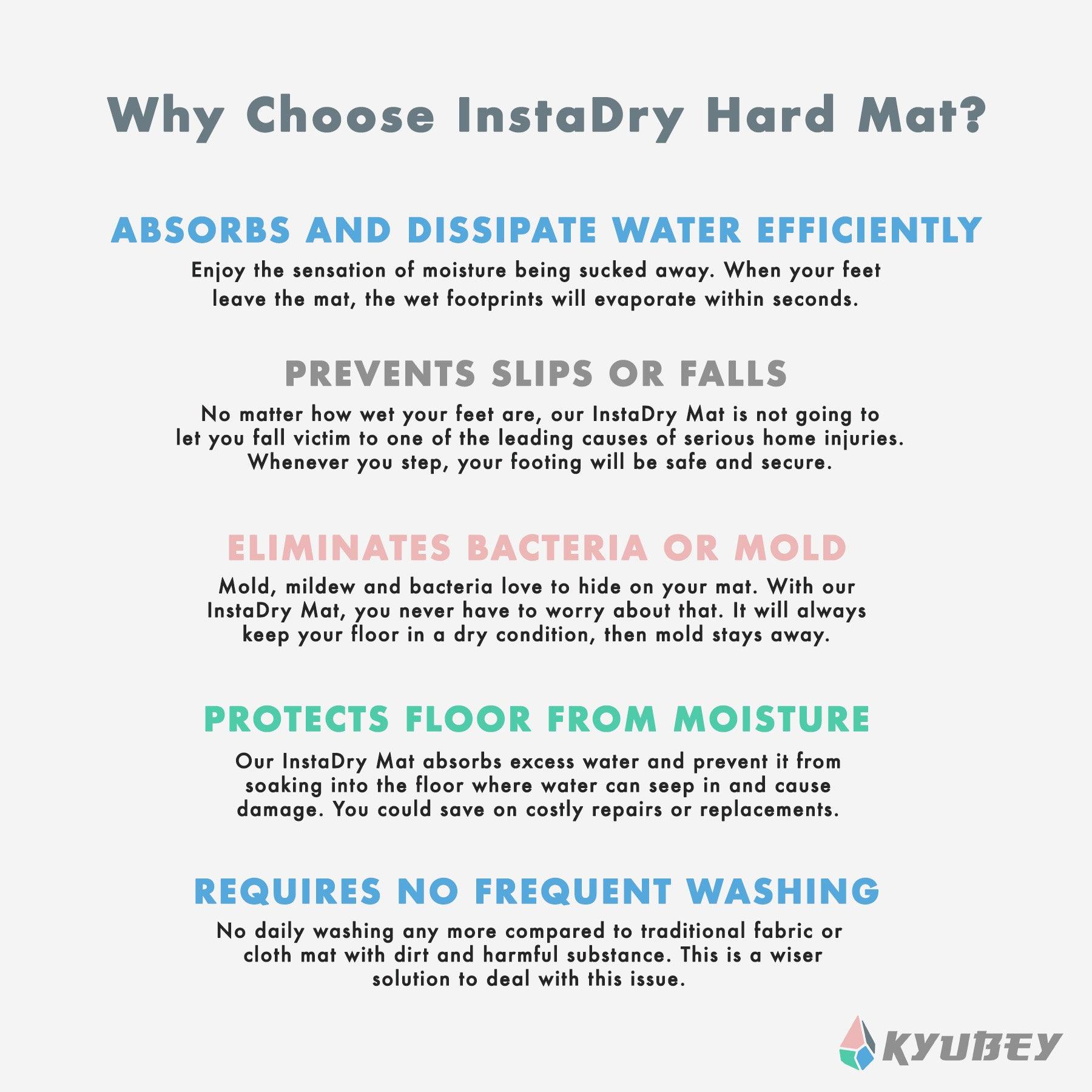 Kyubey Instadry Hard Mat | The Nest Attachment Parenting Hub