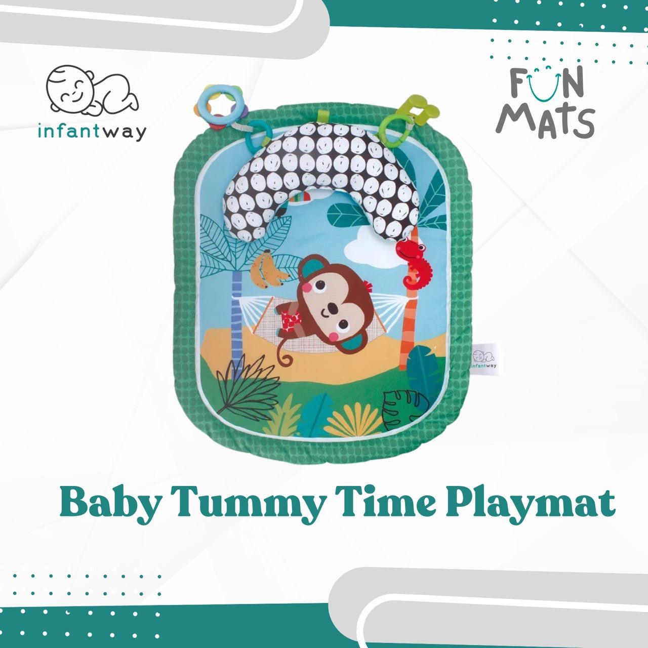 Infantway Baby Tummy Time Playmat | The Nest Attachment Parenting Hub