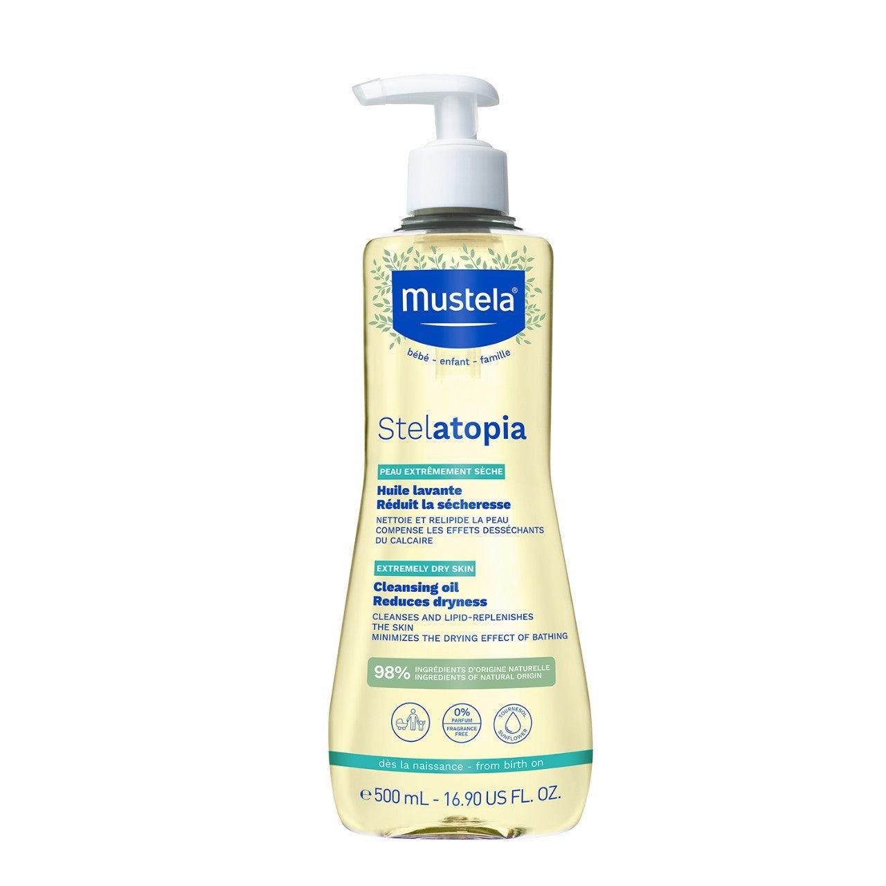 Mustela Stelatopia Cleansing Oil | The Nest Attachment Parenting Hub