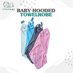 Infantway Baby Hooded Towelrobe | The Nest Attachment Parenting Hub