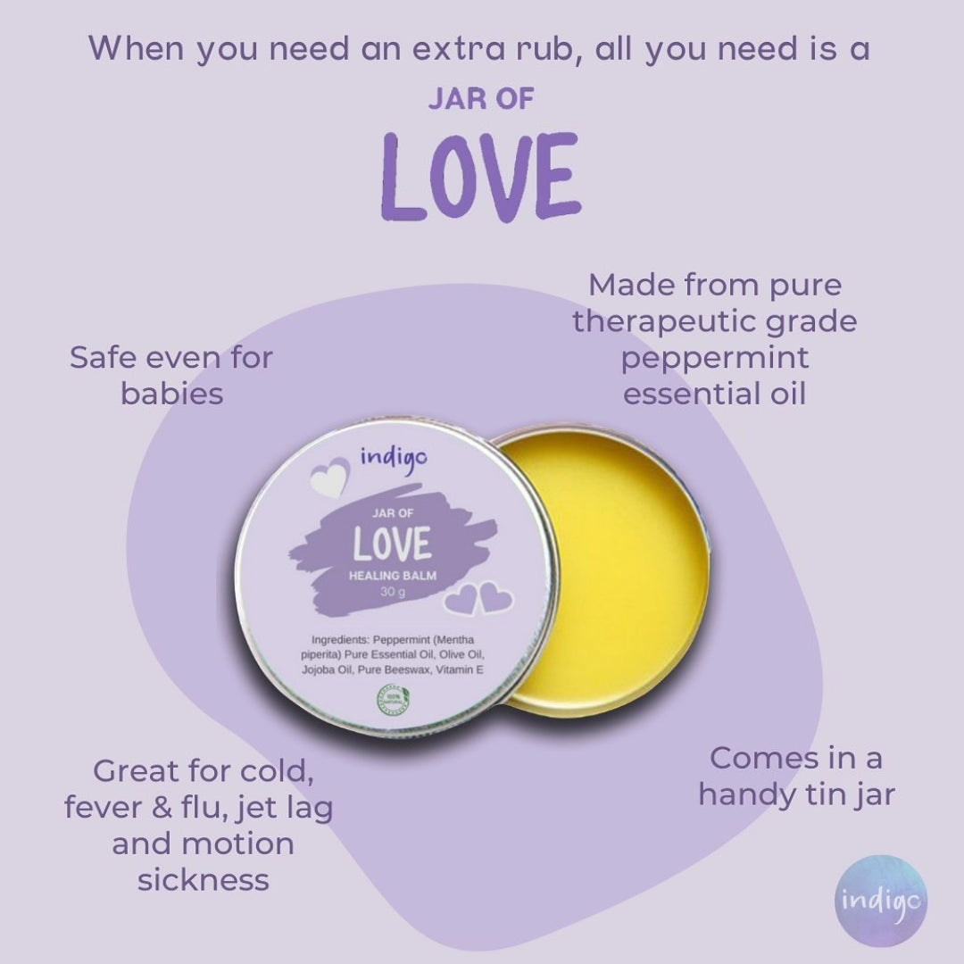 Indigo Baby Jar of Love Healing Balm | The Nest Attachment Parenting Hub