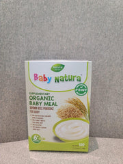 Baby Natura Organic Brown Rice Porridge 6m+ | The Nest Attachment Parenting Hub