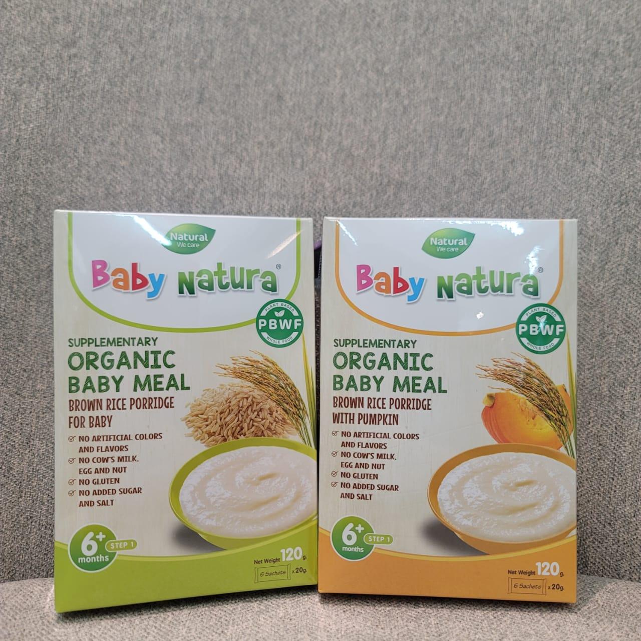 Baby Natura Organic Brown Rice Porridge 6m+ | The Nest Attachment Parenting Hub