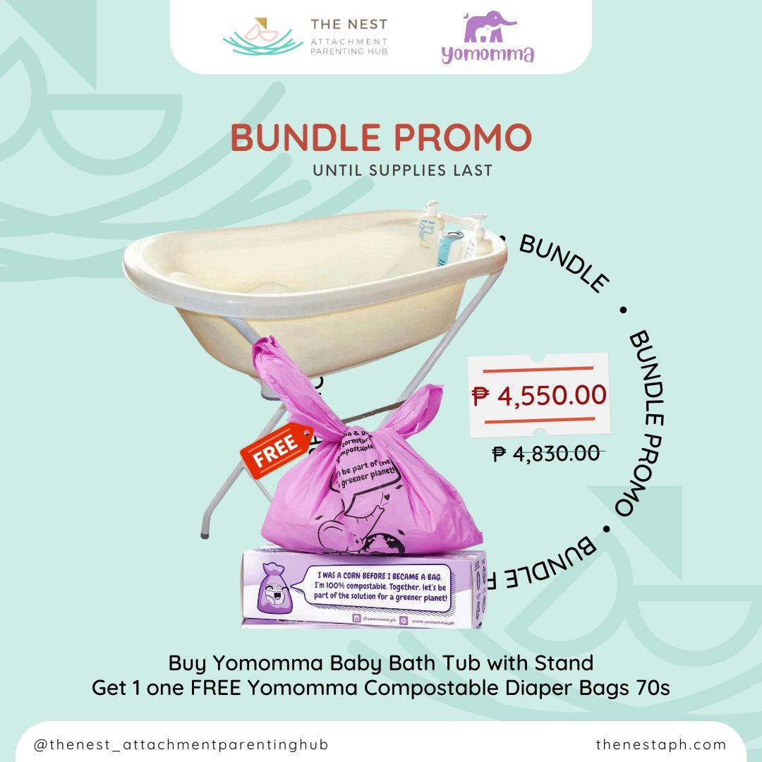 Yomomma Baby Bath Tub with Stand | The Nest Attachment Parenting Hub