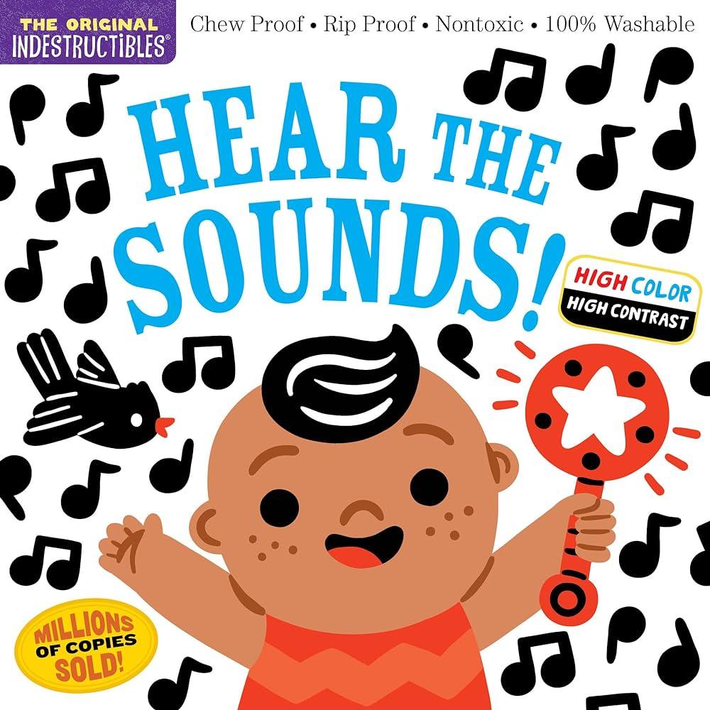 Indestructibles Book - Hear the Sounds | The Nest Attachment Parenting Hub