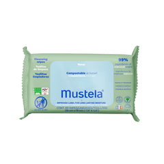 Mustela Home Compostable Wipes 60s