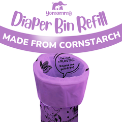 Yomomma Diaper Bin Biodegradable Plastic Refill