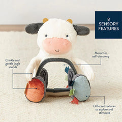 Itzy Ritzy Mirror Toy Cow