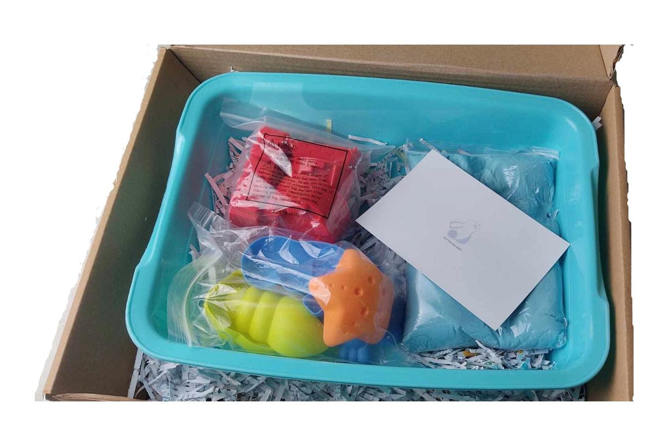 Cottontail Baby Kinetic Sand Kit | The Nest Attachment Parenting Hub