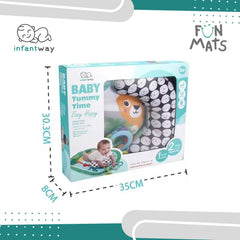 Infantway Baby Tummy Time Playmat | The Nest Attachment Parenting Hub