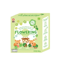 Apple Monkey Flowering Organic Brown Rice & Corn Puff 30g