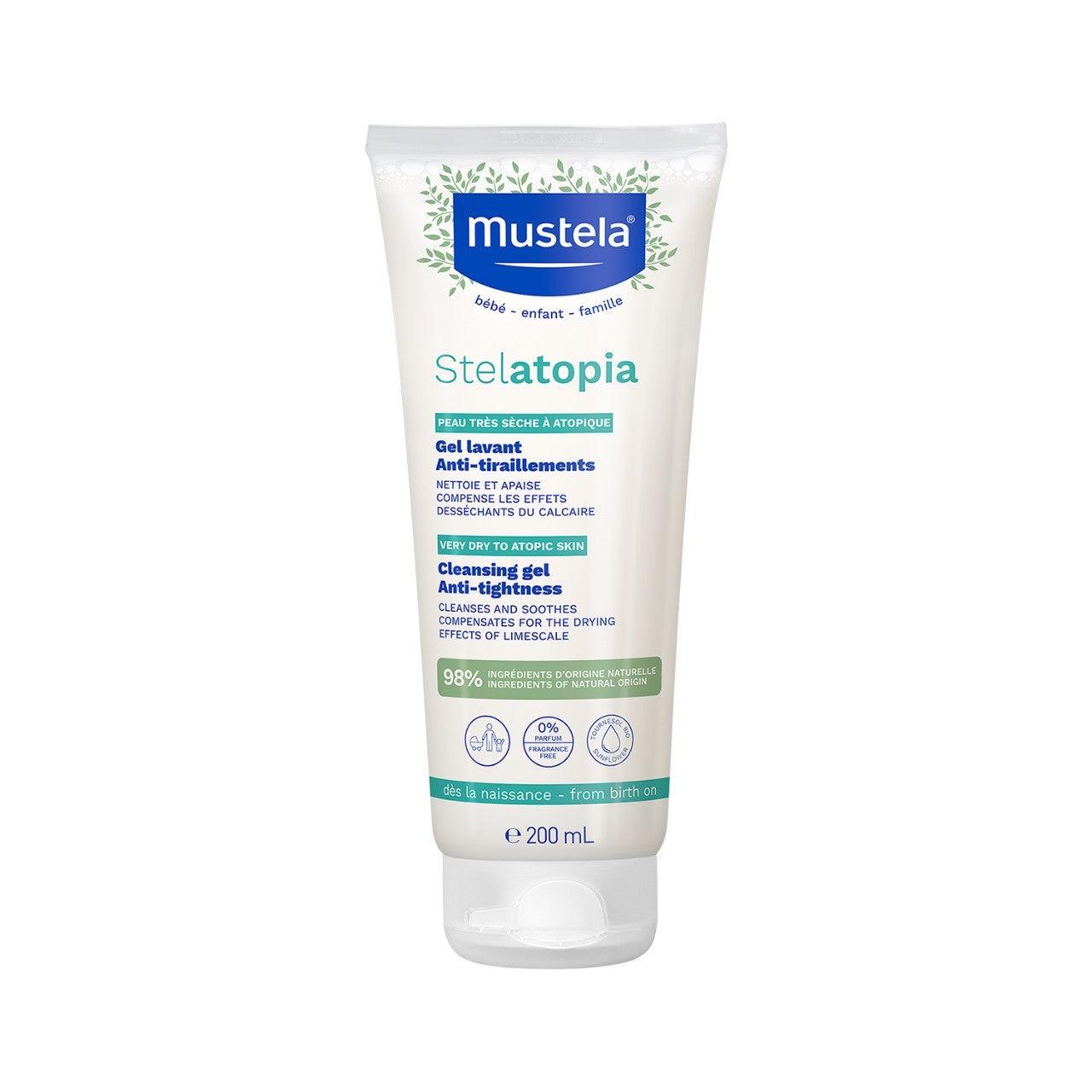 Mustela Stelatopia Cleansing Gel | The Nest Attachment Parenting Hub