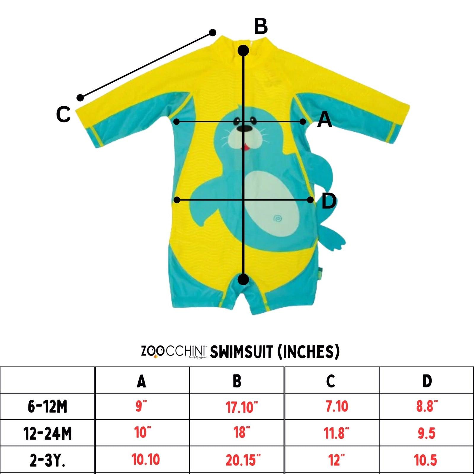 Zoocchini UPF50 Swimsuit (Baby/Toddler) - Aidan the Alligator | The Nest Attachment Parenting Hub