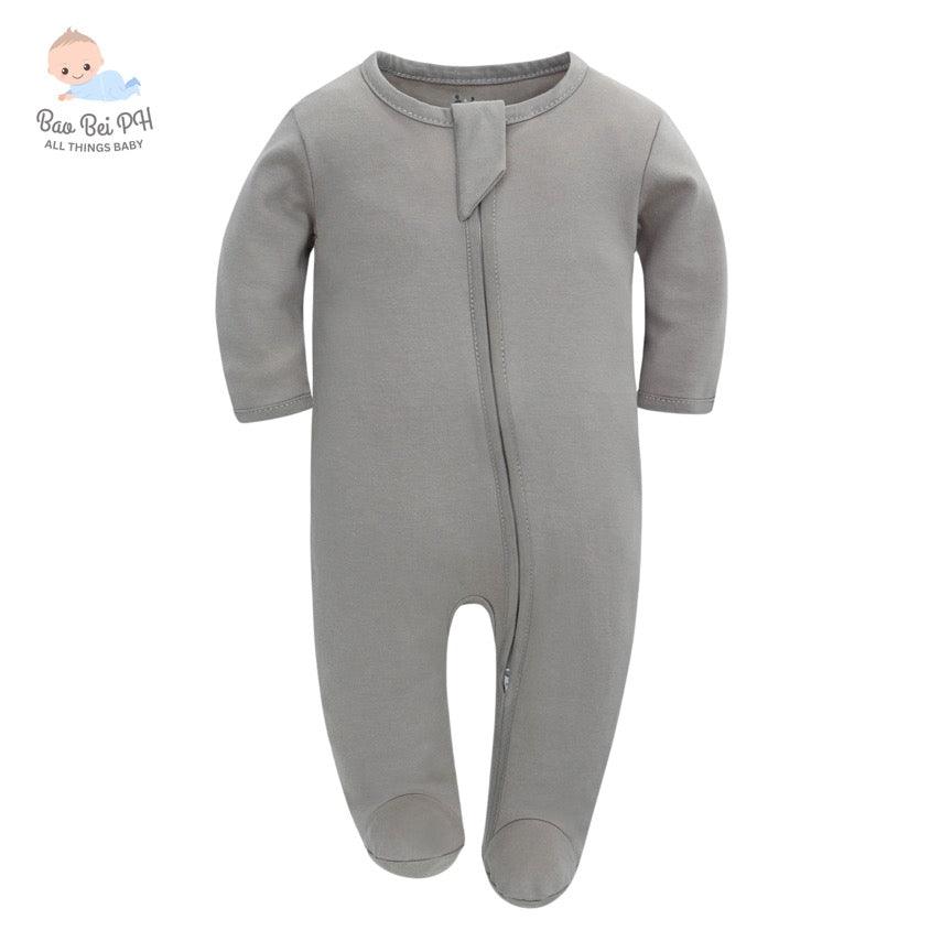 Bao Bei Jared Zippered Frogsuit 0-3mo | The Nest Attachment Parenting Hub