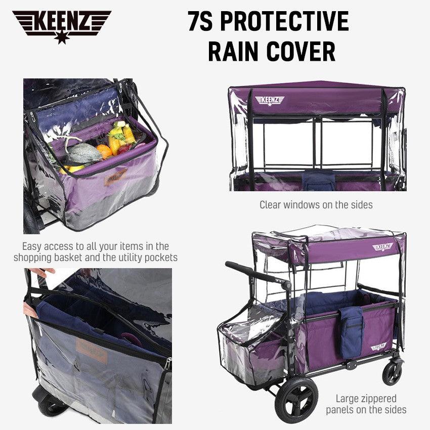 keenz stroller wagon rain cover Keenz 7S Stroller Wagon Protective Rain Cover – The Nest:Attachment Parenting Hub