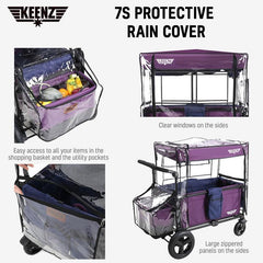 Keenz 7S Stroller Wagon Protective Rain Cover | The Nest Attachment Parenting Hub