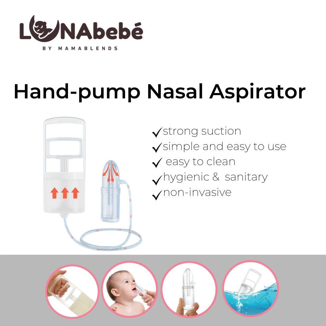 Lunabebe Hand-pump Nasal Aspirator | The Nest Attachment Parenting Hub