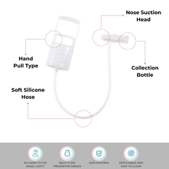 Lunabebe Hand-pump Nasal Aspirator | The Nest Attachment Parenting Hub