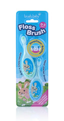 Brush-Baby Bobbie Flossbrush 0-36mo (2 pack)